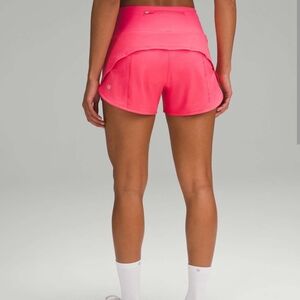 lululemon athletica Bright Pink Athletic Shorts